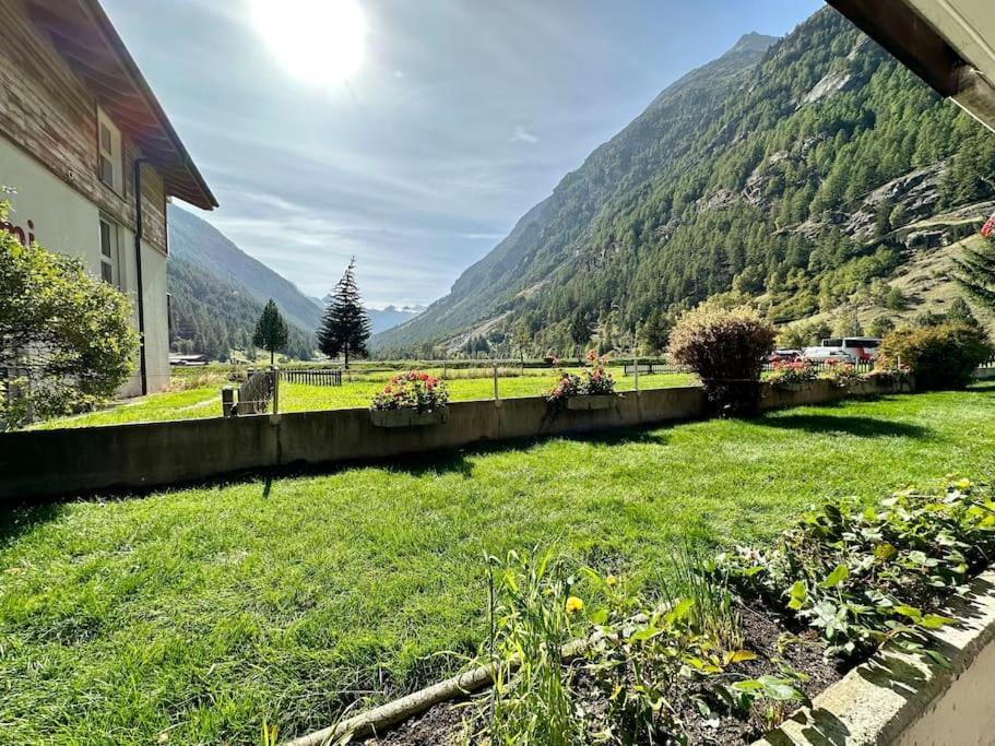 Alpine Retreat 4 Person Apartment Near Zermatt With Parking! 태쉬 외부 사진